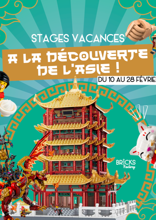 Stage vacances LEGO® du 10 au 28 février