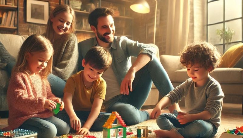 Activité LEGO en famille l'hiver